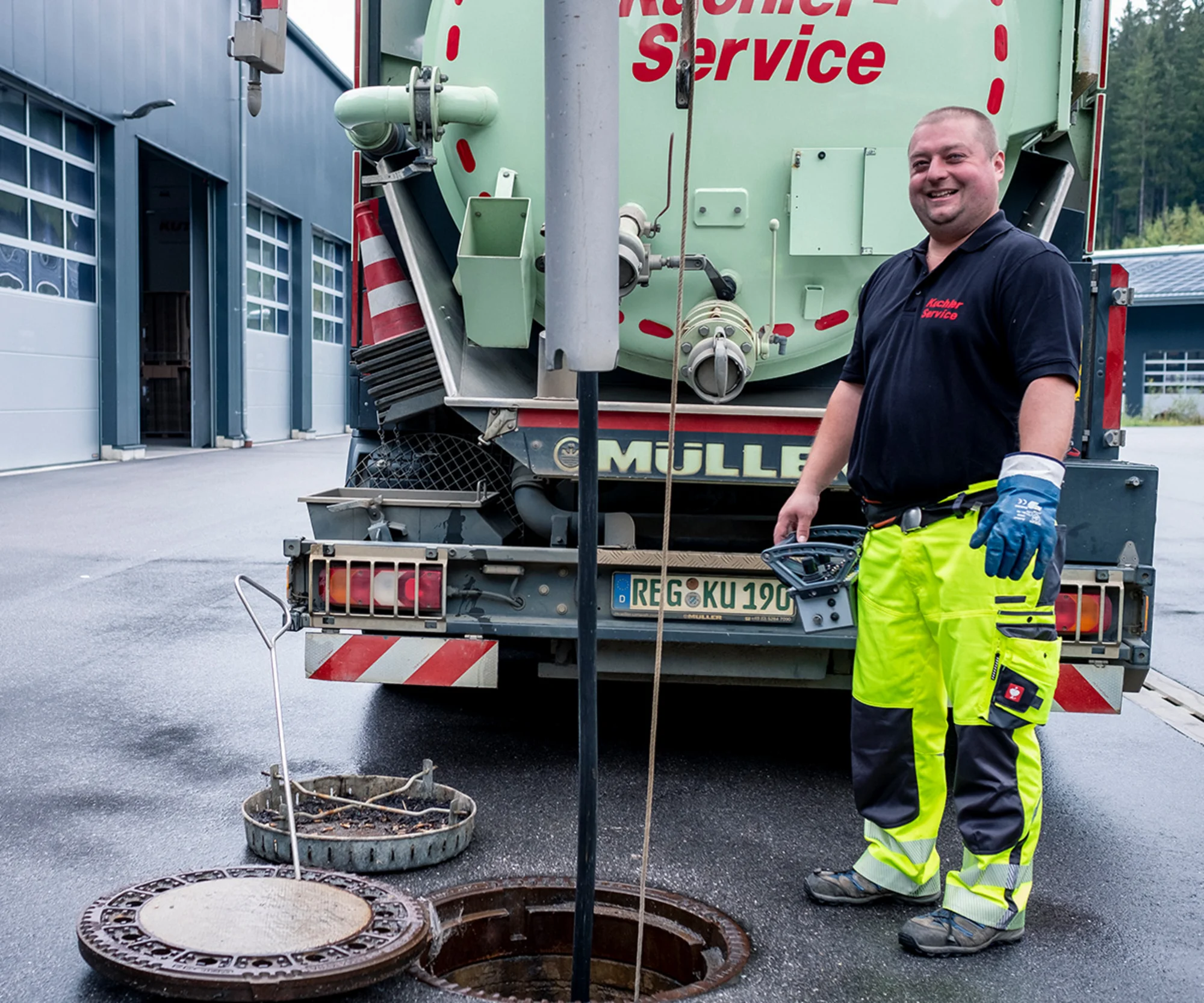 Rohrreinigung in Uttenweiler für WC und Abfluss